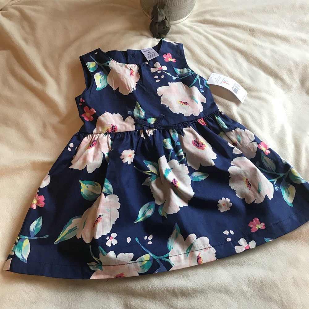 NWT-Carter’s floral dress